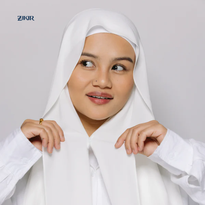 Instant Chiffon Hijab with Built-in Magnets