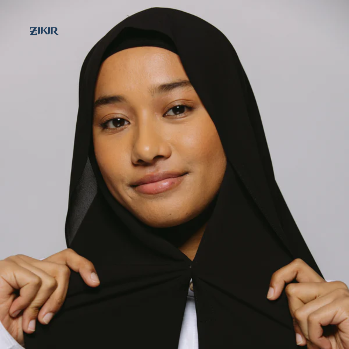 Instant Chiffon Hijab with Built-in Magnets