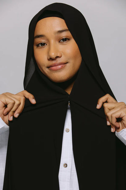 Instant Chiffon Hijab w/ Magnets - Zikr