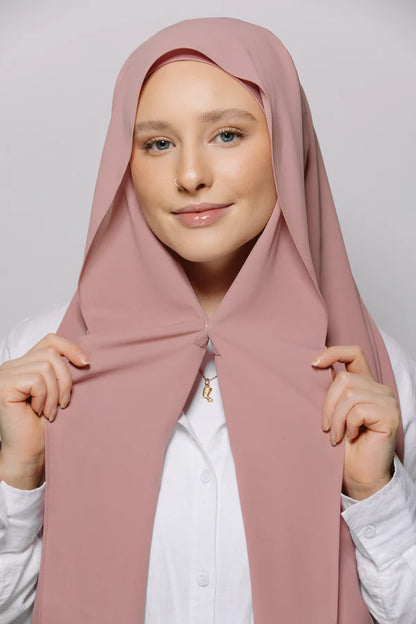 Instant Chiffon Hijab w/ Magnets - Zikr
