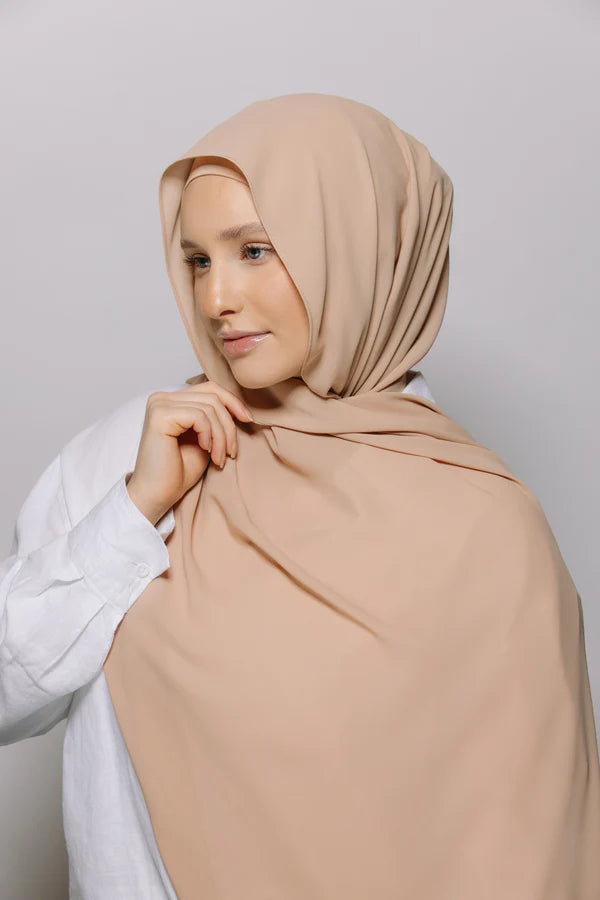 Instant Chiffon Hijab w/ Magnets - Zikr