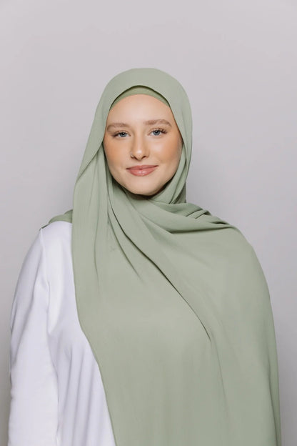Instant Chiffon Hijab w/ Magnets - Zikr