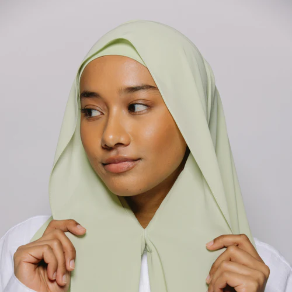Instant Chiffon Hijab with Built-in Magnets